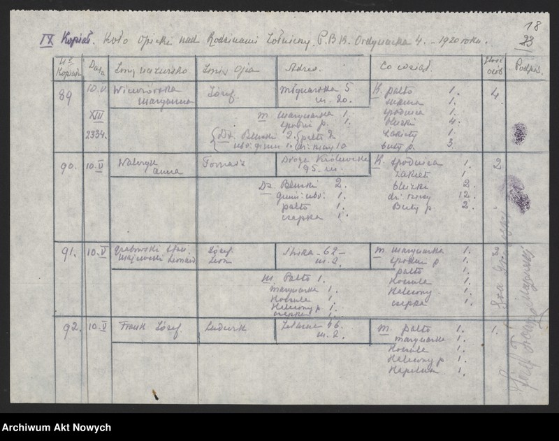 image.from.unit.number "Koło Opieki nad Rodzinami Żołnierzy w Warszawie (Pokwitowania)"