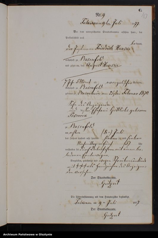 image.from.unit.number "Sterbe-Neben-Register Nr 1 - 22"