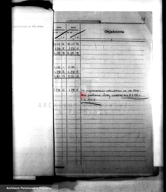 Obraz 18 z jednostki "Budżety i sprawy rachunkowe miasta Święciechowa"