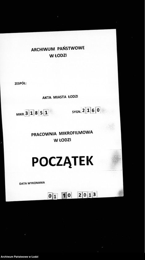 Obraz 1 z jednostki "O vremennom sysknom otdeleniu"