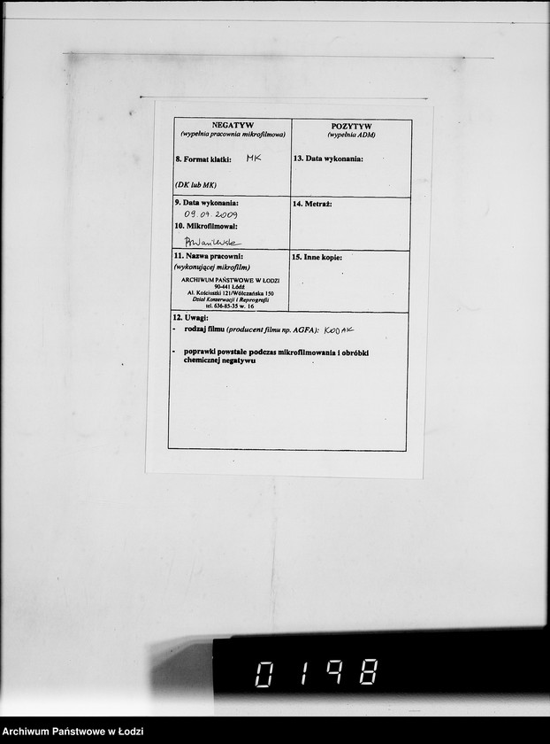 Obraz 3 z jednostki "Warenverwertung am Lager 99. [Aufträge] 7601-7640"