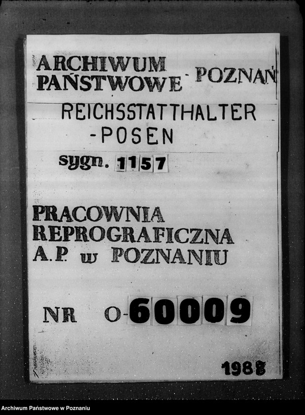 Obraz 1 z jednostki "Einsatz von Studenten für Volks - und grenzpolitische Warthegau"