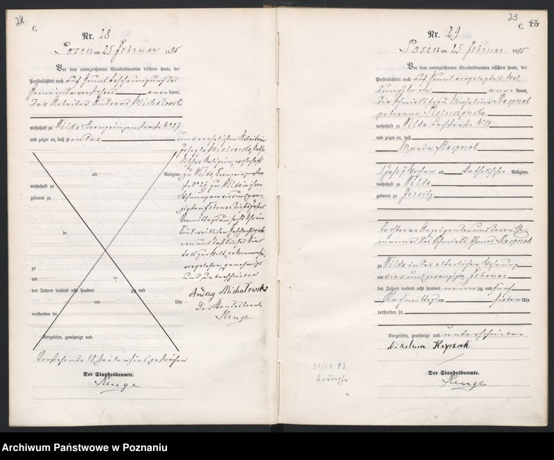 Obraz 17 z jednostki "Księga zgonów"