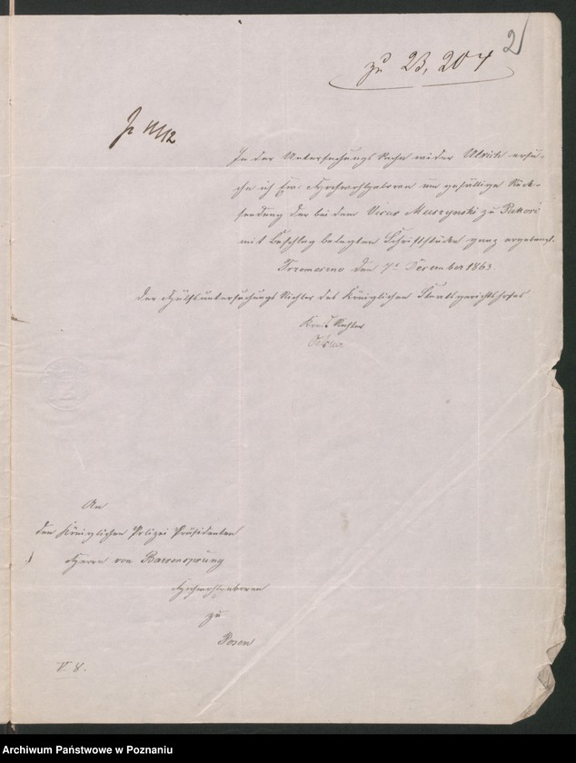 Obraz 5 z jednostki "A. betr. Thomas Muszyński, Vikar in Pakosch"