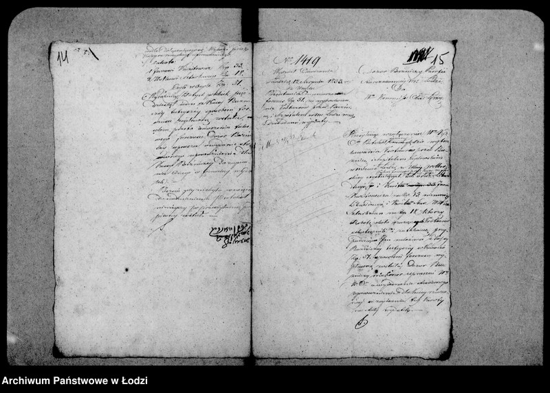 Obraz 13 z jednostki "Akta tyczące się bożniczej kasy"