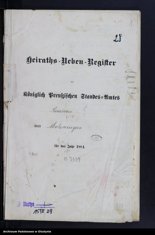 image.from.unit.number "Heiraths-Neben-Register Nr 1 - 15"