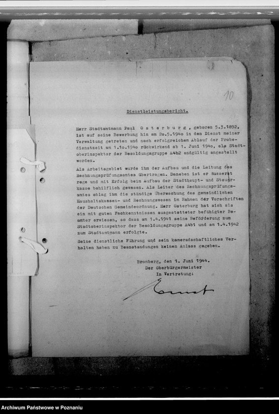 Obraz 14 z jednostki "Osterburg, Paul - urzędnik miejski"