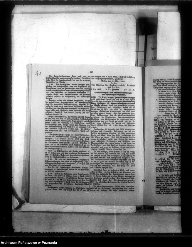 Obraz 17 z jednostki "Die Entwässerung der Gemeindeländereien in Bentschen im Kreise Meseritz /Zbąszyń powiat nowotomyski/"