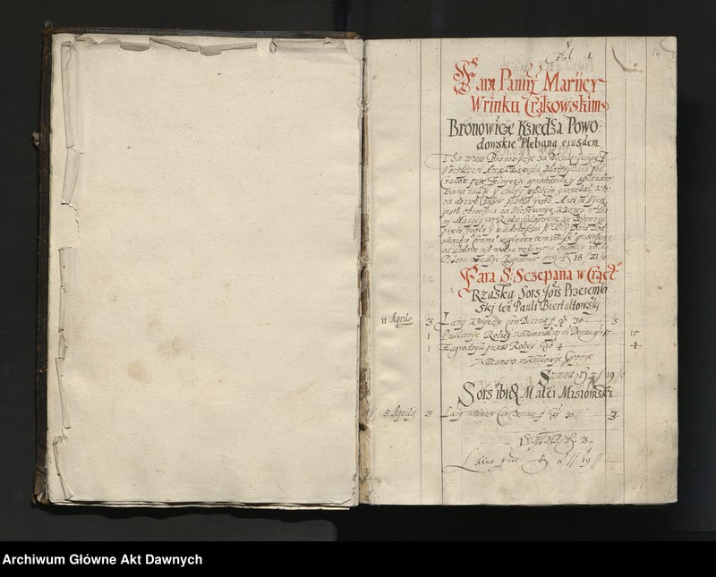 image.from.unit.number "Regestr poborowy woj. krakowskiego na Rok Pański 1588."