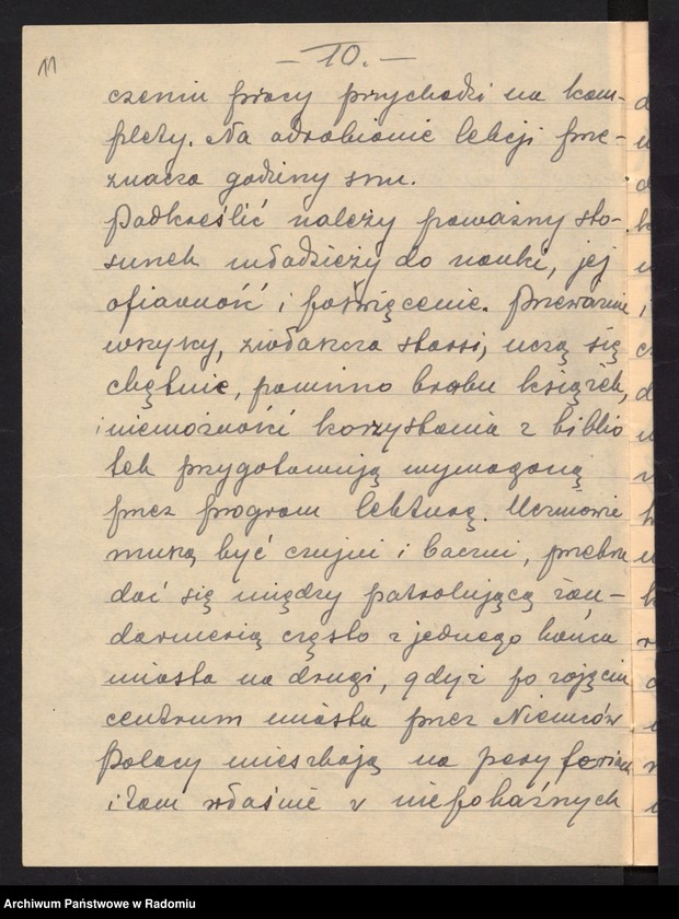 Obraz 15 z kolekcji "Tajne nauczanie w Radomiu w czasie II wojny światowej111"