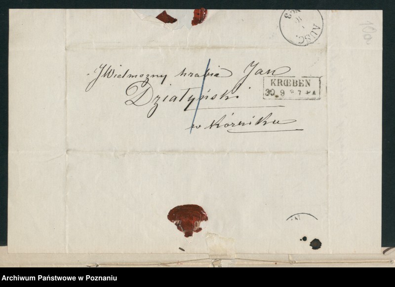 Obraz 15 z jednostki "A. betr. die gräfliche Familie Mycielski"