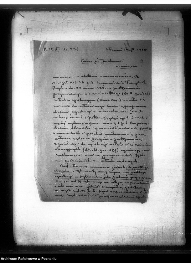 Obraz 8 z jednostki "Huta - powiat bydgoski /m.in. wyszacowanie gorzelni/"