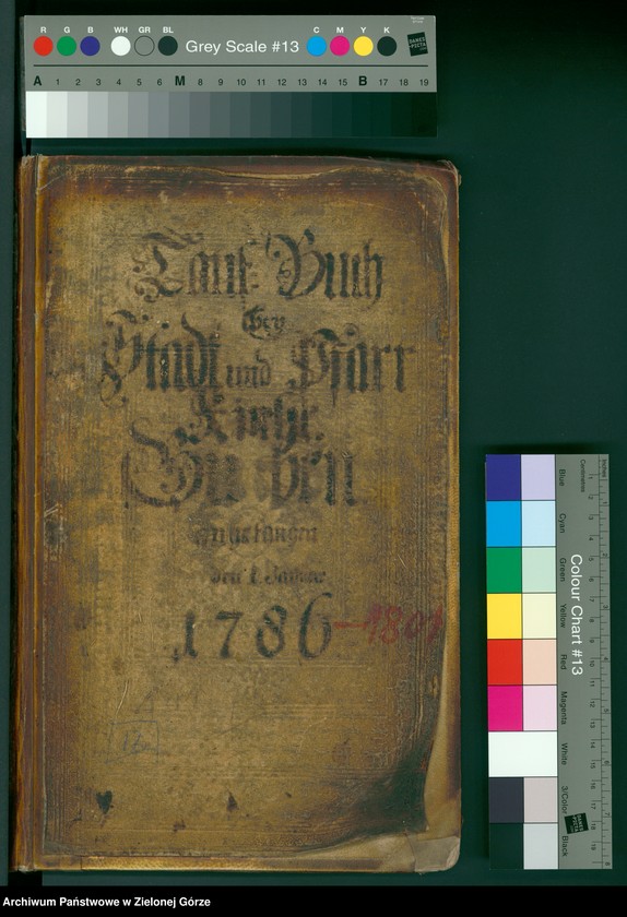 image.from.unit.number "Taufbuch bei der Stadt und Pfarrkirche Guben anfangen 1786-1801"