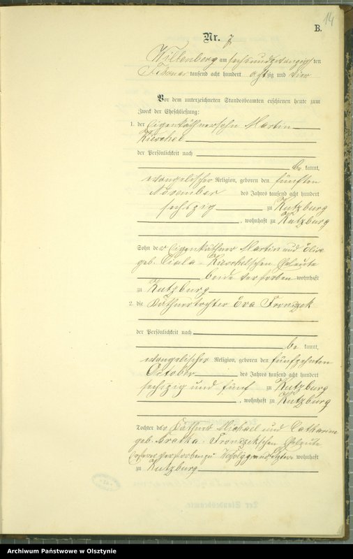 image.from.unit.number "Heiraths-Neben-Register Nr 1 - 53"