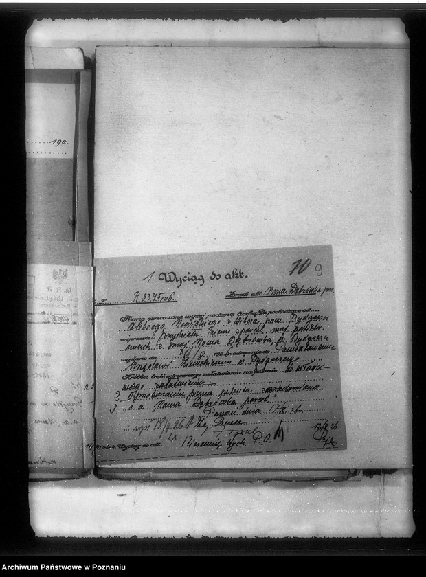 Obraz 13 z jednostki "Parcelacja majątku Dąbrówka Nowa powiat bydgoski"