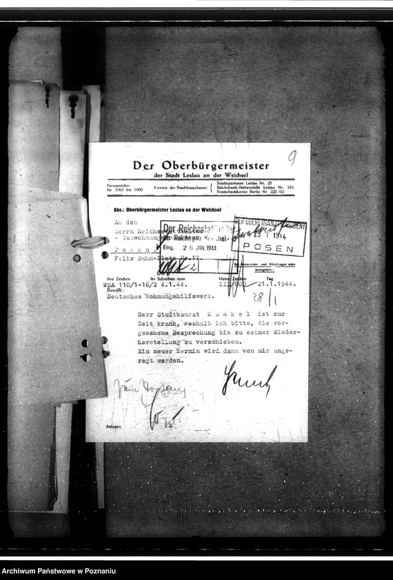 Obraz 13 z jednostki "Deutsches Wohnungshilfswerk. Bau von Behelfsheimen im Kreise Leslau (Włocławek)"