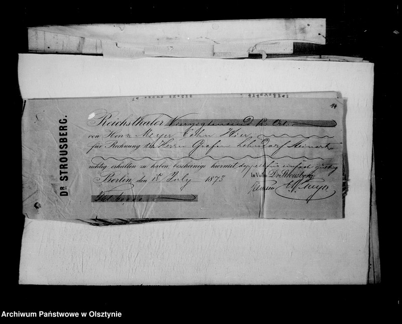 image.from.unit.number "/Akten Betr. Geldgeschäfte mit den Maklern u. Bankhäusern Broschwitz- Berlin, Soermans, Bleichröder- Berlin, Hetschal- Dresden, Dr. Strousberg Bln, Landsberger u. a. /"