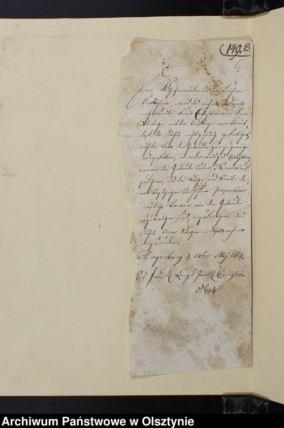 image.from.unit.number "Kataster der Gebäuder 1784-1875. Streitsache 1846 J. Beschreibung der Dörfer zuständige in Kirchspiel Bruchstück. 1850"