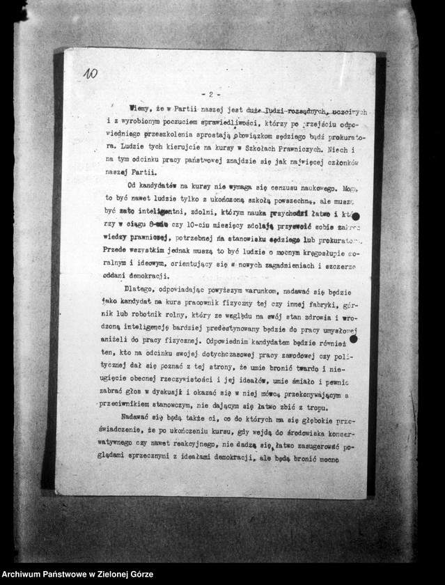 Obraz 14 z jednostki "Okólniki i pisma Centralnego Komitetu Wykonawczego i Wojewódzkiego Komitetu PPS"