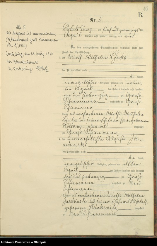 image.from.unit.number "Heiraths-Haupt-Register Nr 1 - 12"