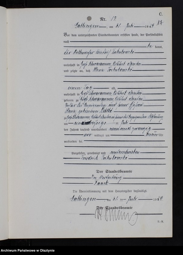 image.from.unit.number "Sterbe-Neben-Register Nr 1 - 24 [ Księga zgonów - wtóropis ]"