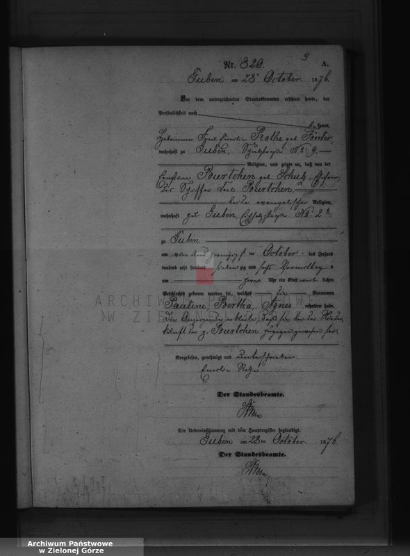 image.from.unit.number "Geburts-Neben-Register, Band III von No 812 bis No 980"