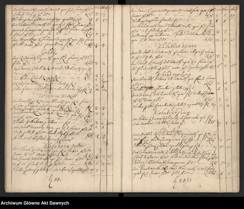 image.from.unit.number "Rozliczenie pogłównego i poboru z 1664 r. - czy to 150, czy 151?."