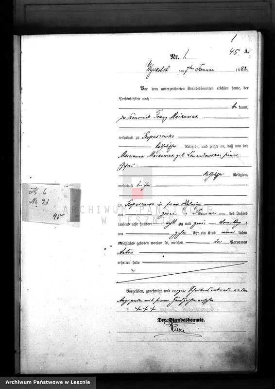 Obraz z jednostki "[Księga urodzeń]"