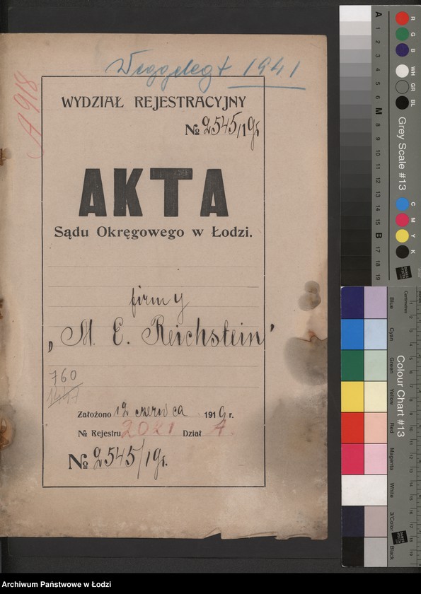 Obraz 2 z jednostki "Maks E. Reichstein – dom handlowy"