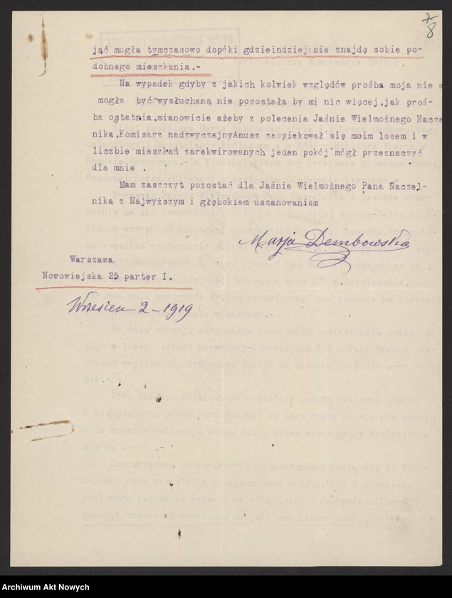 image.from.unit.number "Podania (skargi i zażalenia), tom II"