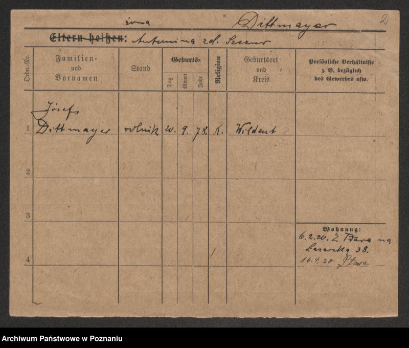 Obraz 4 z jednostki "Dietl - Długiewicz"