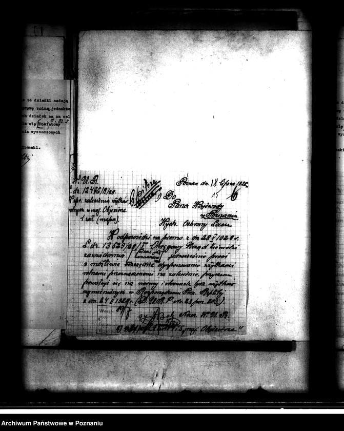 image.from.unit.number "Majątek Objezierze powiatu obornickiego wyłączenie z art. 4 i 5 ustawy o wykonaniu reformy rolnej Turno Stanisław"