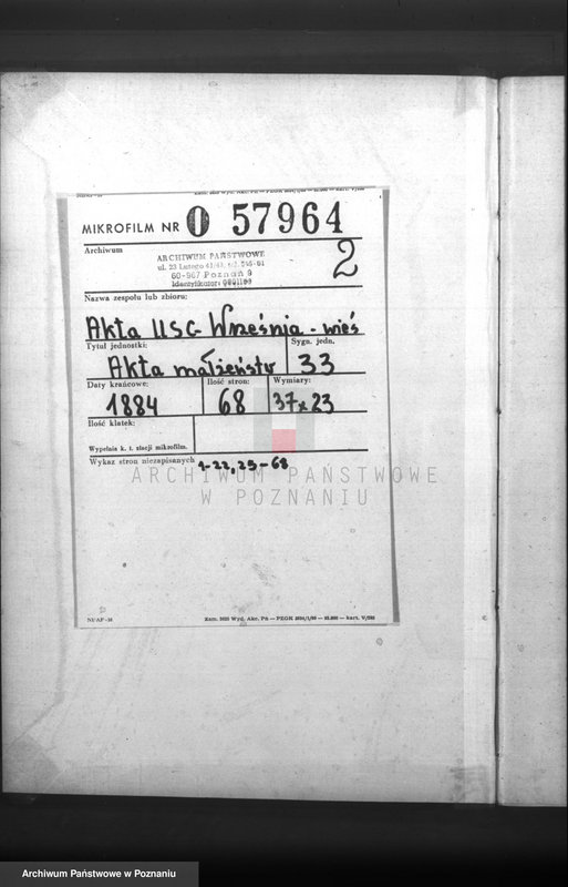 image.from.unit.number "Księga małżeństw"