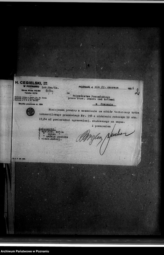 Obraz 6 z jednostki "Majętności Gościeszyn powiat wolsztyński nr woj. kotła 6200"