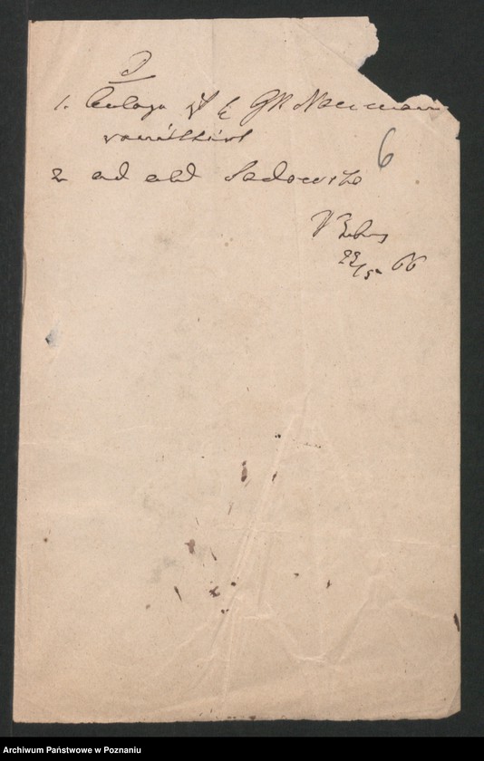 Obraz 10 z jednostki "A. betr. Familie von Sadowski"