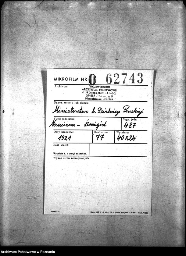 Obraz 2 z jednostki "Nosacizna - Śmigiel"