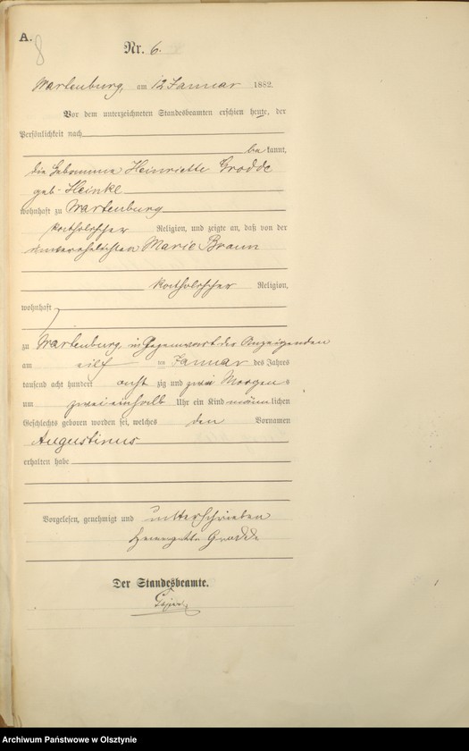 image.from.unit.number "Geburts-Haupt-Register Nr 1 - 206"