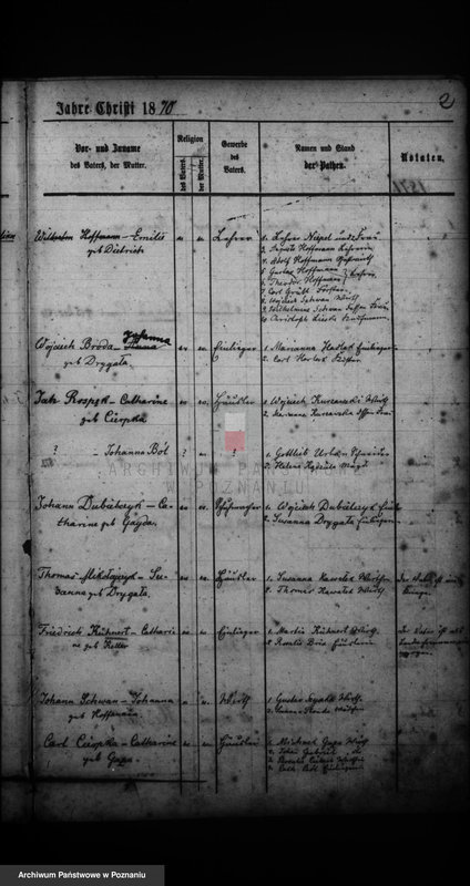 image.from.unit.number "Taufregister"