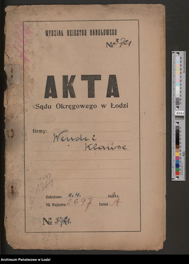 Obraz 2 z jednostki "Jan Wende i Karol Klause – przedsiębiorstwo budowlane"