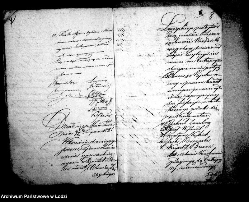 Obraz 11 z jednostki "Akta tyczące się regulacji osady sukienniczej"