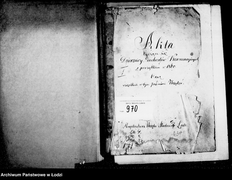Obraz 5 z jednostki "Akta tyczące się dzierżawy dochodów konsumpcyjnych z początkiem 1860 r. oraz wszelkich w tym przedmiocie urządzeń"