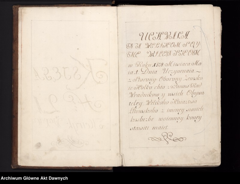 image.from.unit.number "Kopia księgi nr 21, 22, 23 Metryki Litewskiej."