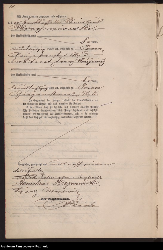 Obraz 15 z jednostki "Księga małżeństw t. I"