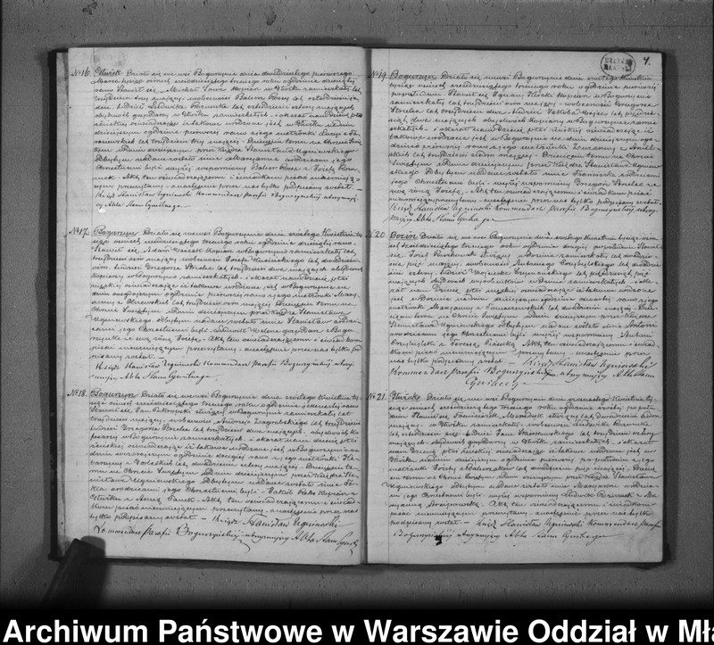 Obraz 6 z jednostki "Księga urodzeń, małżeństw i zgonów"