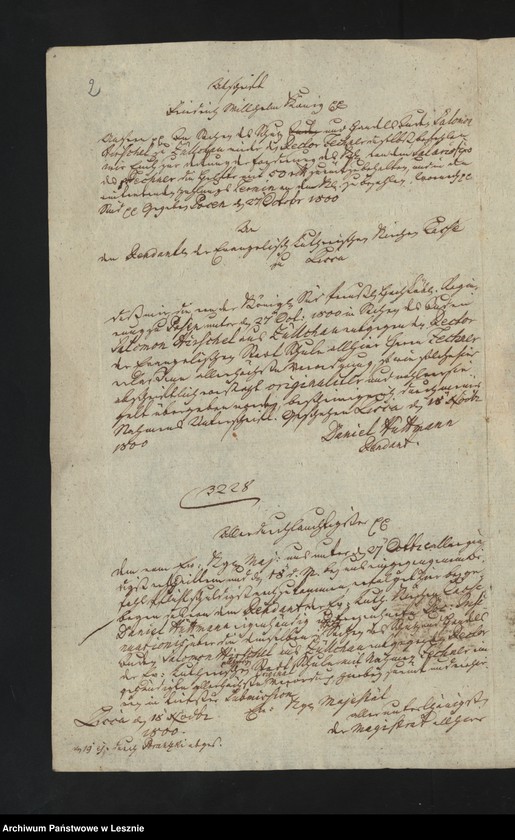 Obraz 4 z jednostki "[Schutz - und Handelsjude Salamon Hirschel zu Züllichau gegen Rektor Fechner /sprawy procesowe/]"