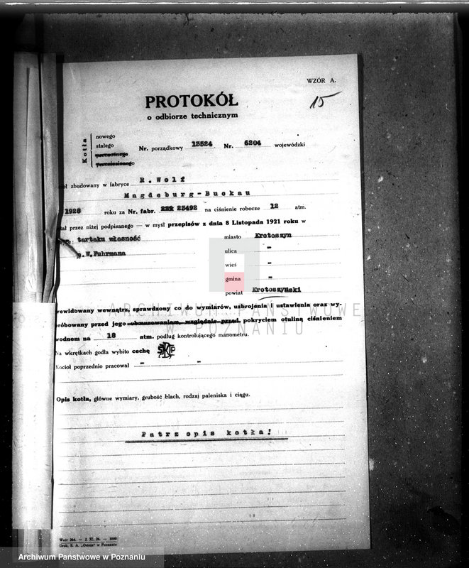 image.from.unit.number "Tartak parowy W. Fuhrmanna w Krotoszynie nr woj. kotła"