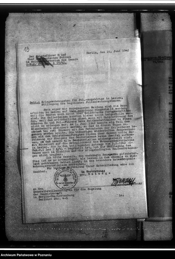 Obraz 17 z jednostki "Polizei - Wohnungen"