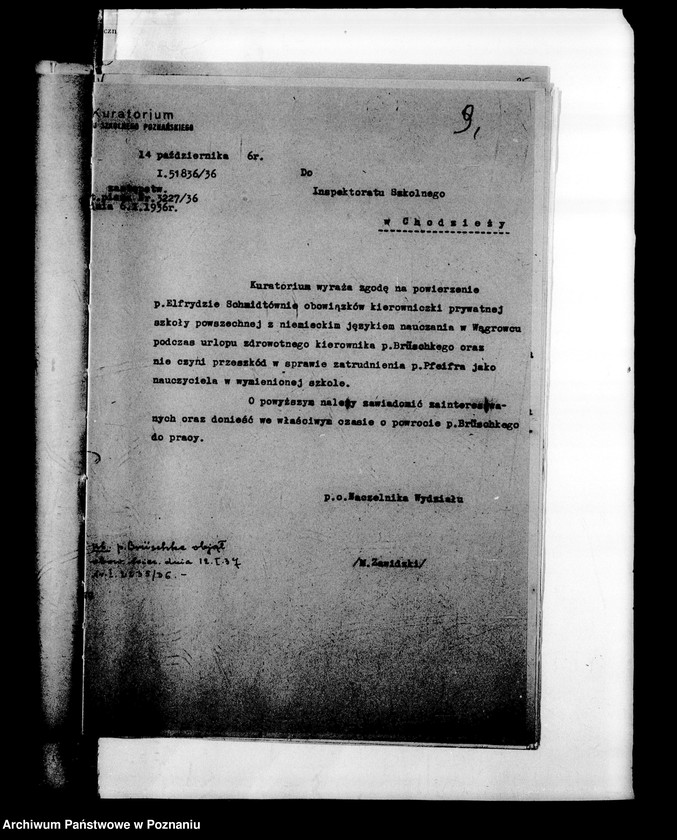 Obraz 12 z jednostki "Prywatna Szkoła Powszechna z niemieckim językiem nauczania Wągrowiec"