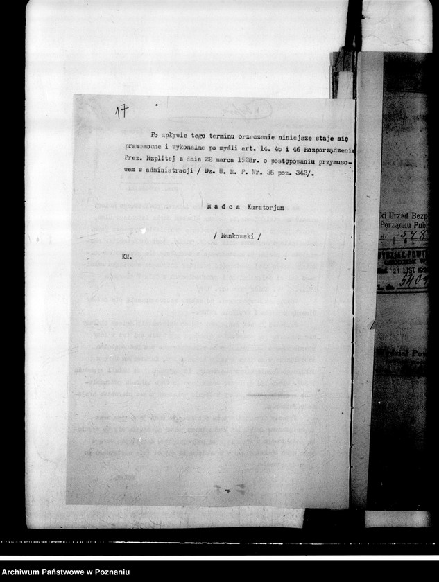 Obraz 20 z jednostki "[Dzieci upośledzone- skierowanie na naukę do zakładów specjalnych]"