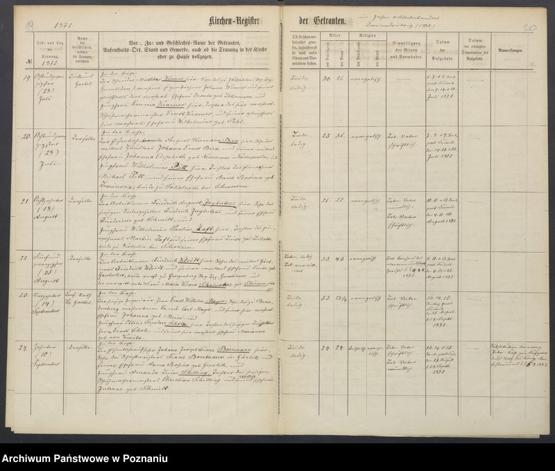 Obraz 13 z jednostki "Duplikat der Tauf, Trau und Sterberegister"